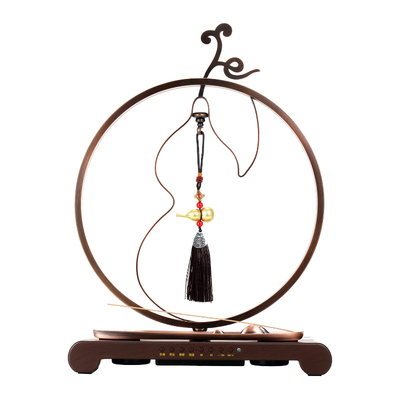 瀛德福禄铜摆件-香道音乐助眠仪