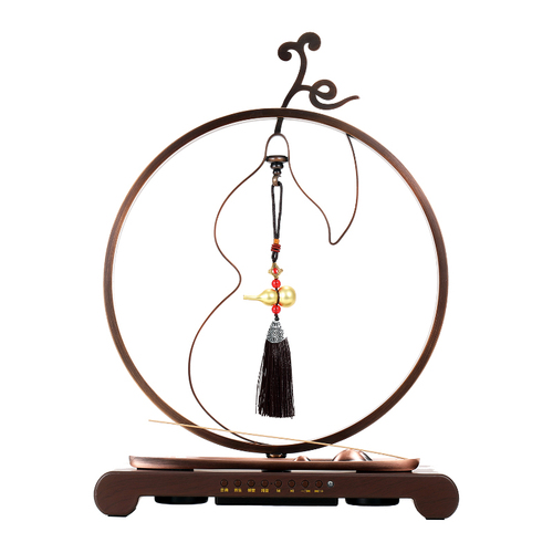 瀛德福禄铜摆件-香道音乐助眠仪
