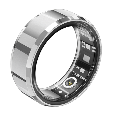 瀛德银色运动监测戒指IZ04